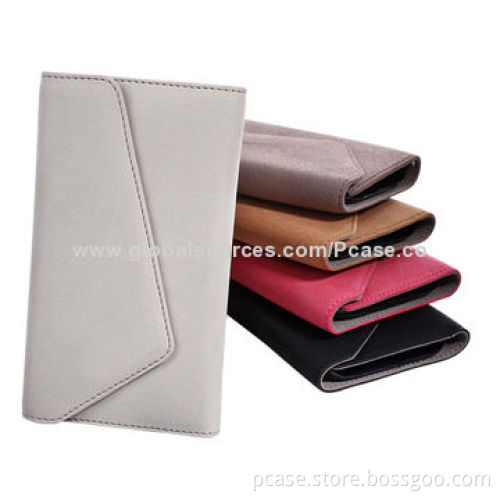Flap Lather Case for Samsung Galaxy S4, Multi-color Available